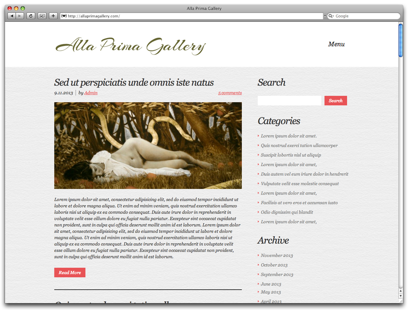 Alla Prima Gallery – Blog