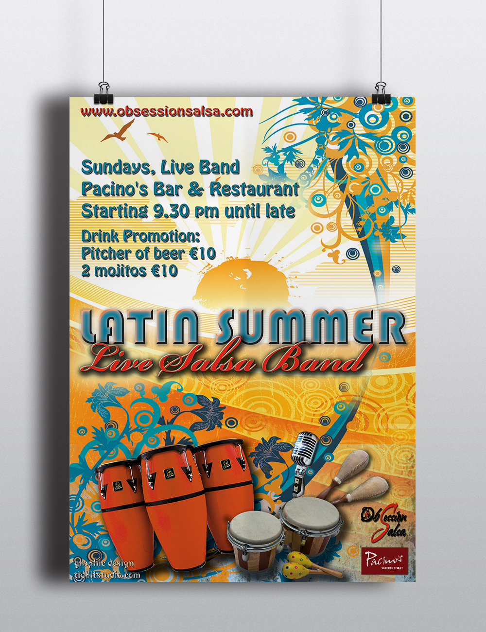 Obsession Salsa – Summer Salsa Live Band